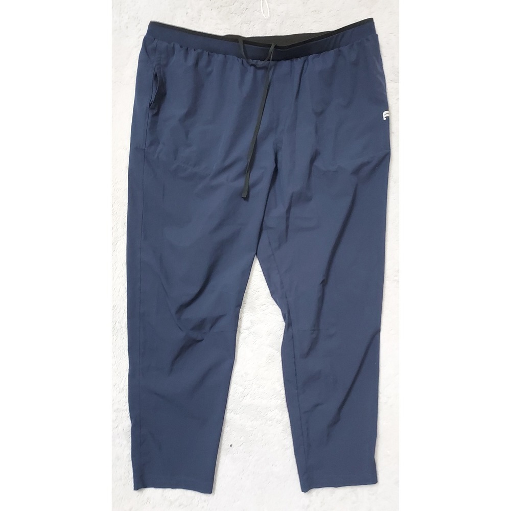 Fabletics Joggers Mens 3XL Fundamental GymTraining  Blue Activewear Drawstring